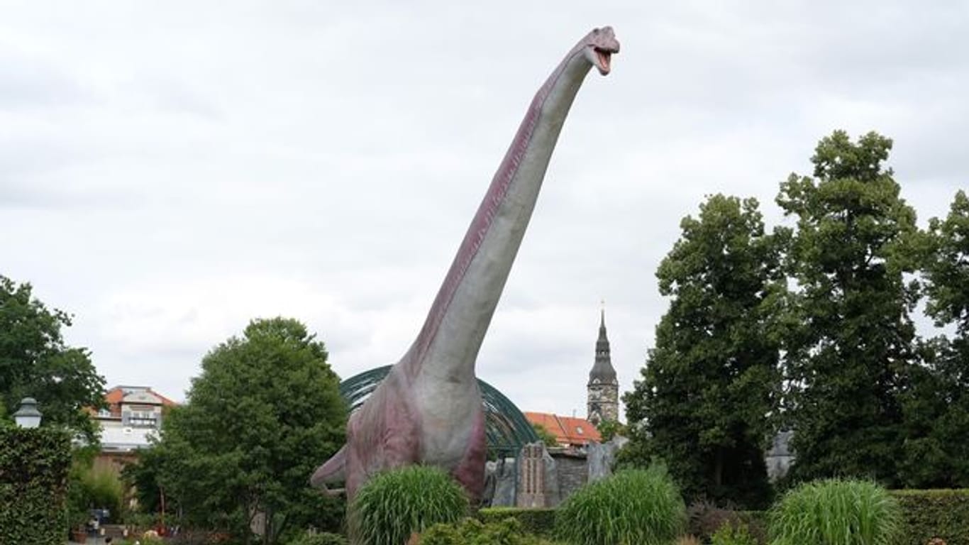 Dino-Ausstellung im Leipziger Zoo