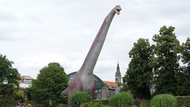 Dino-Ausstellung im Leipziger Zoo Dino-Ausstellung im Leipziger Zoo