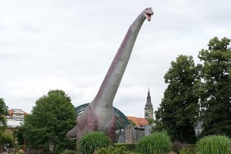 Dino-Ausstellung im Leipziger Zoo