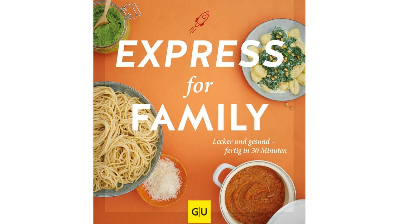 "Express for Family", Dagmar von Cramm und Inga Pfannebecker, Gräfe und Unzer Verlag, 192 Seiten, 22 Euro, ISBN: 978-3833876912.