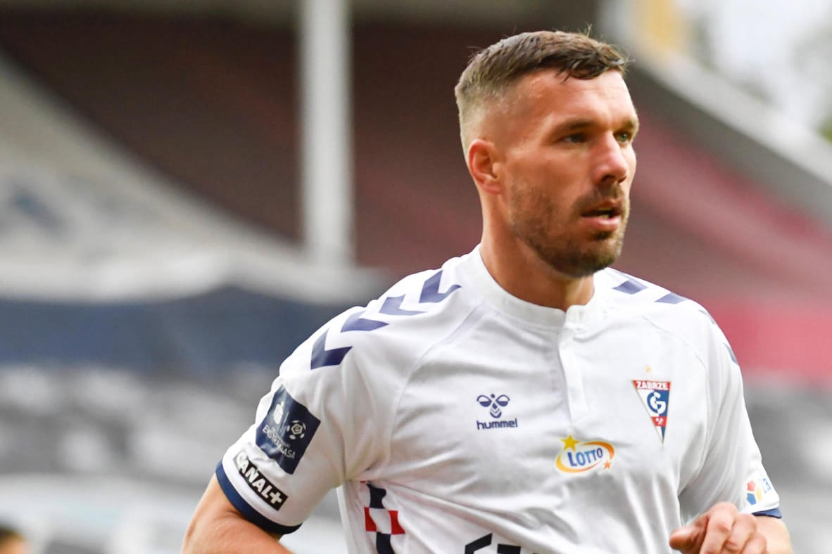 Lukas Podolski: Der Ex-Köln-Profi steht seit Juli bei Górnik Zabrze unter Vertrag.
