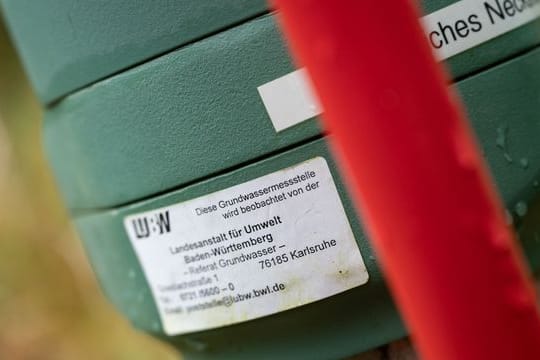 Grundwassermessstelle in Baden-Württemberg