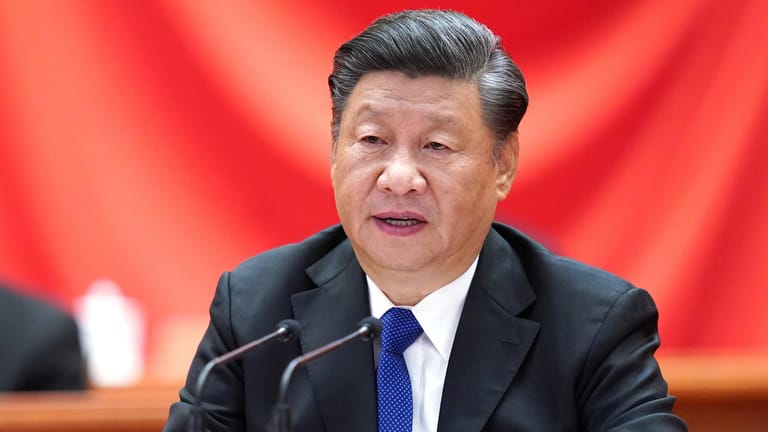 Der chinesische Präsident Xi Jinping: Zur Weltklimakonferenz reiste er weder an, noch schaltete er sich virtuell dazu.
