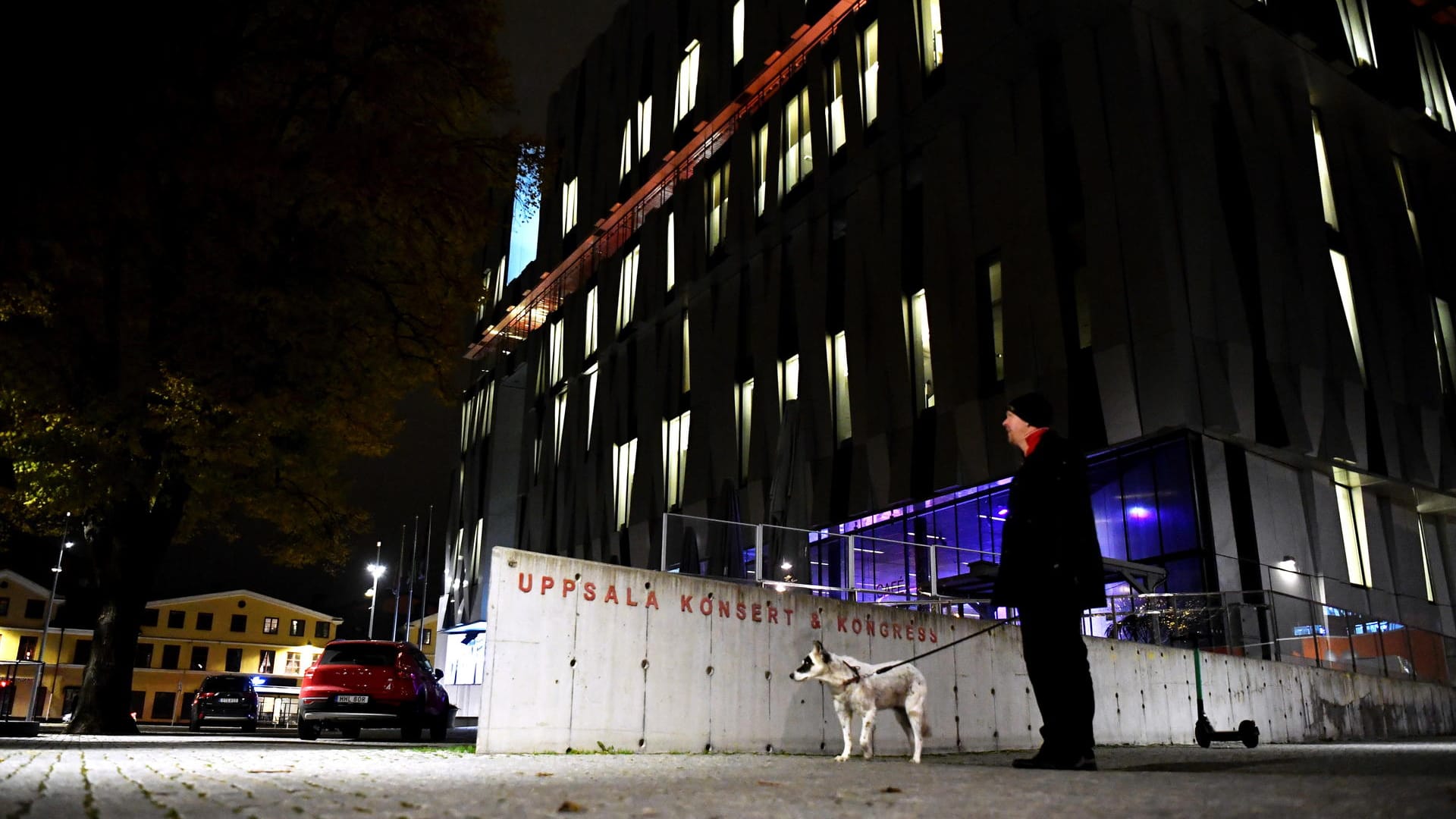 Konzerthaus in Uppsala: Beim Sturz eines 80-Jährigen kamen dort zwei Menschen ums Leben.