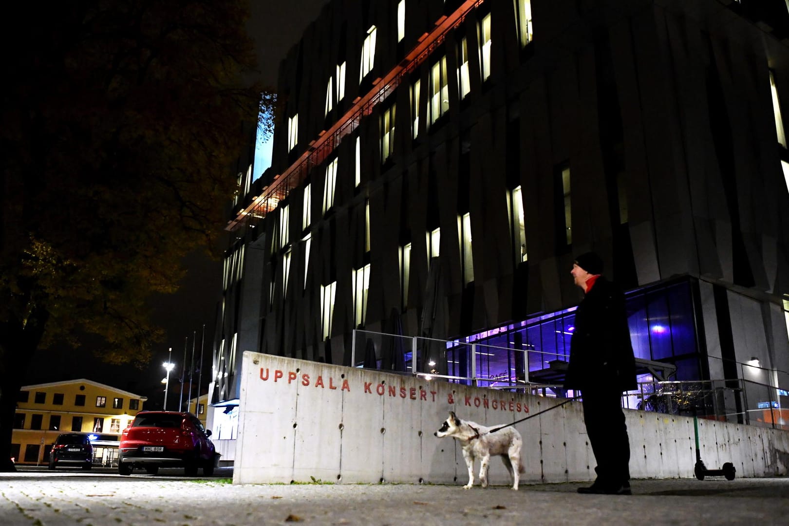 Konzerthaus in Uppsala: Beim Sturz eines 80-Jährigen kamen dort zwei Menschen ums Leben.