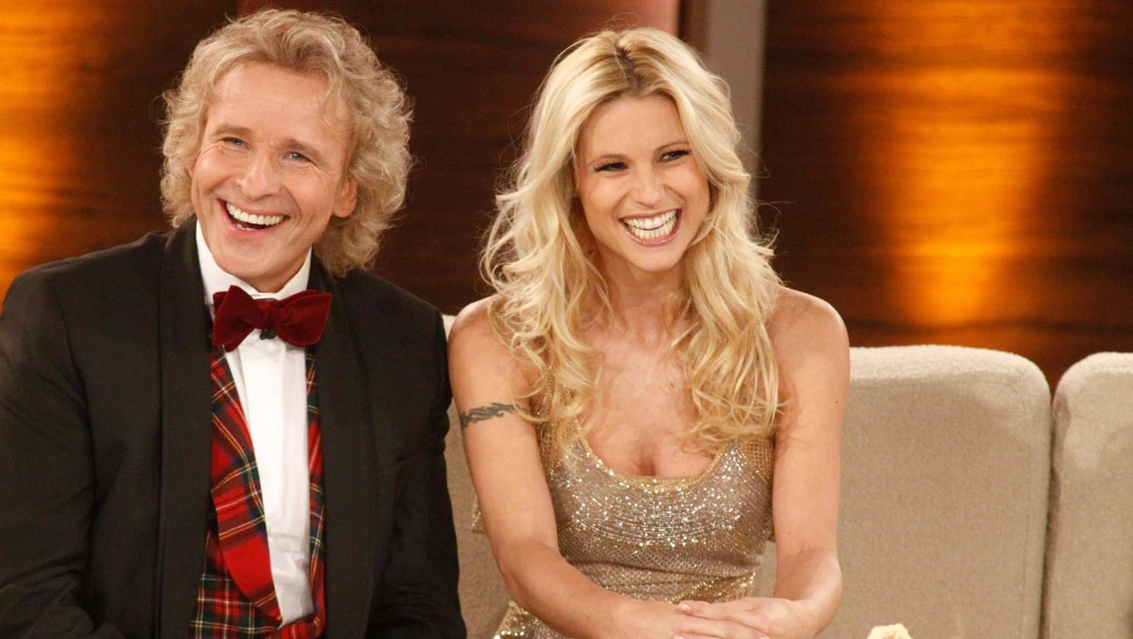 Thomas Gottschalk und Michelle Hunziker: Bei "Wetten, dass..?" werden sie am Samstag wieder zusammen auf der ZDF-Couch sitzen.