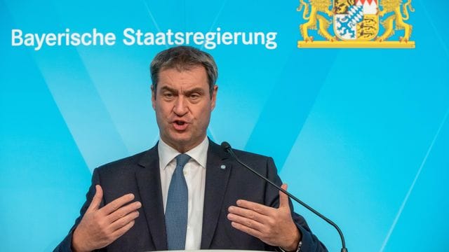 Bayerns Ministerpräsident Markus Söder (CSU)