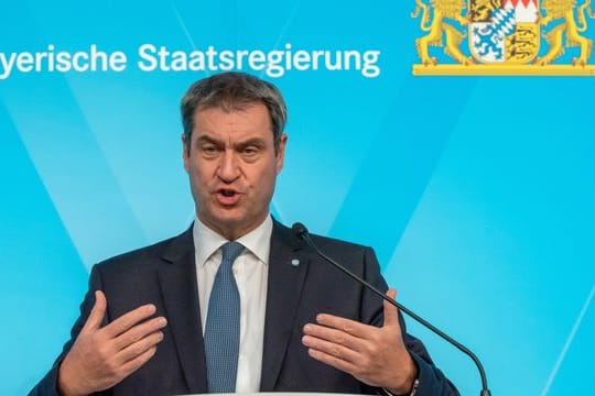 Bayerns Ministerpräsident Markus Söder (CSU)