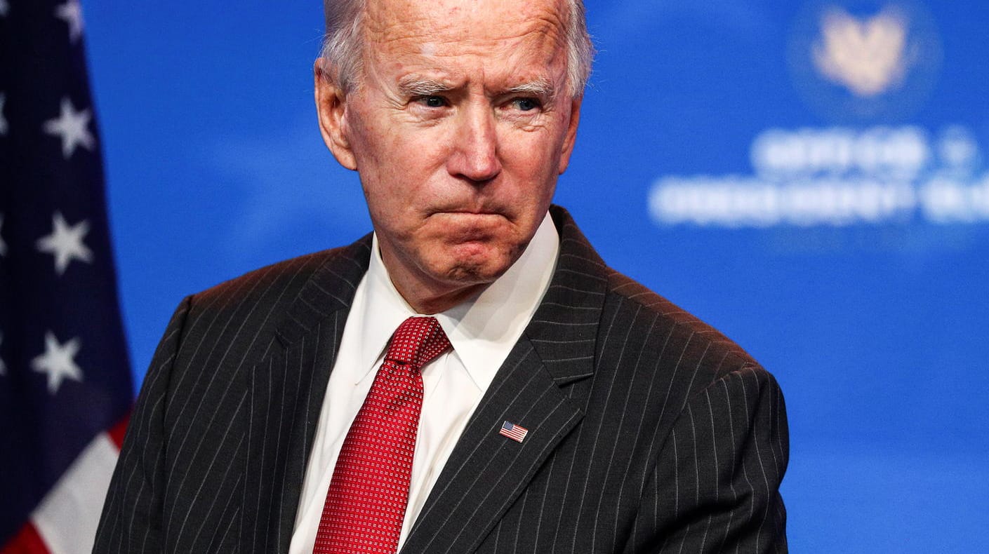 Joe Biden nach seinem Wahlsieg im November 2020 (Archivbild): Die Erwartungen an den neu gewählten US-Präsidenten waren hoch.