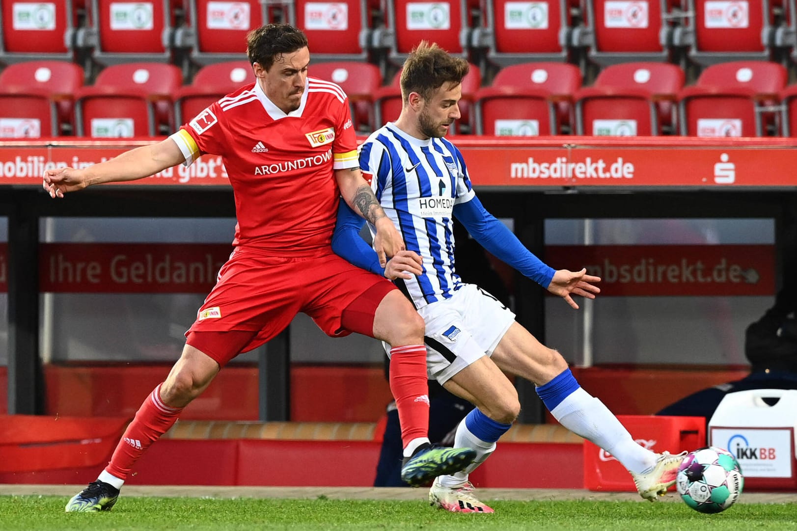 Derbyzeit im Pokal: Hertha und Union treffen im Januar aufeinander.