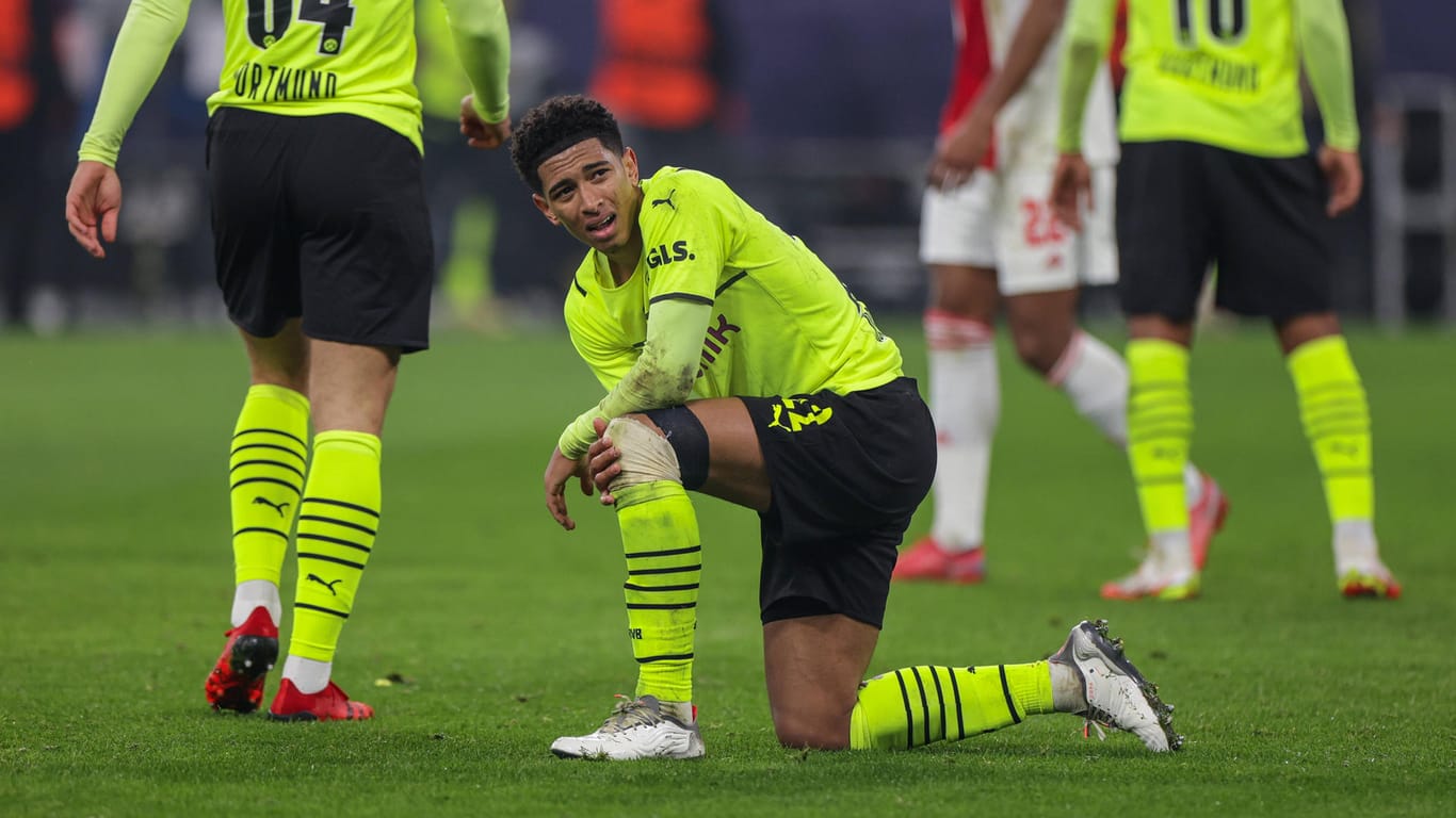 Jude Bellingham und Borussia Dortmund verloren nach einstündiger Unterzahl gegen Ajax Amsterdam.