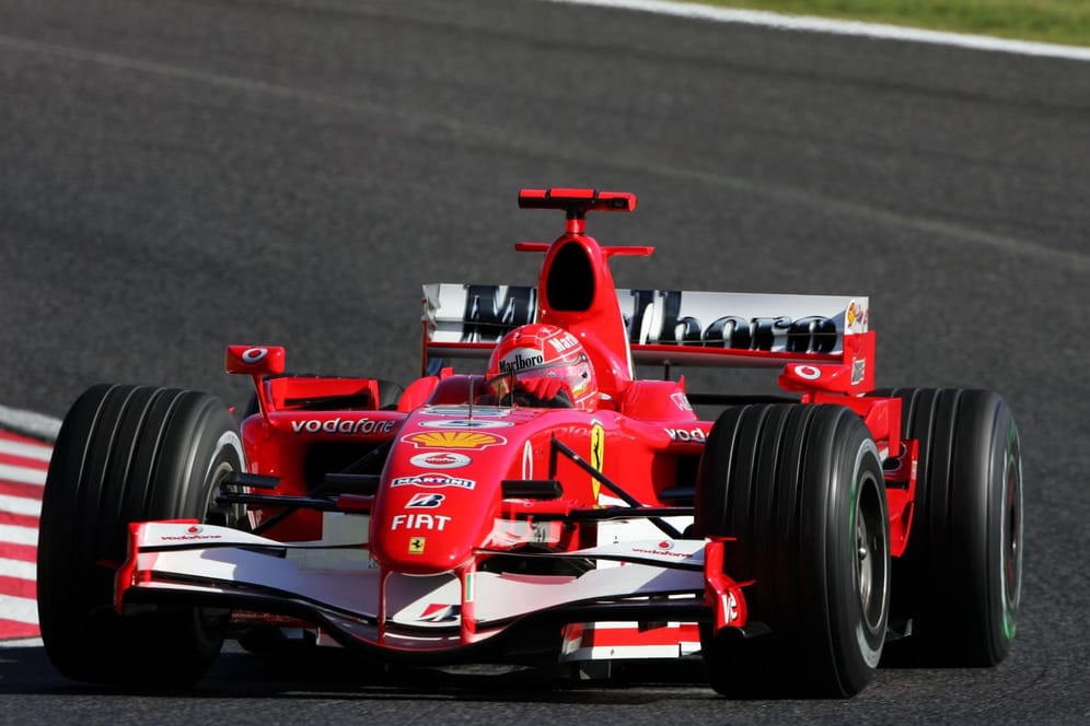 Michael Schumacher im Ferrari: Die Ex-Ingenieurin war jahrelang in seinem Team.
