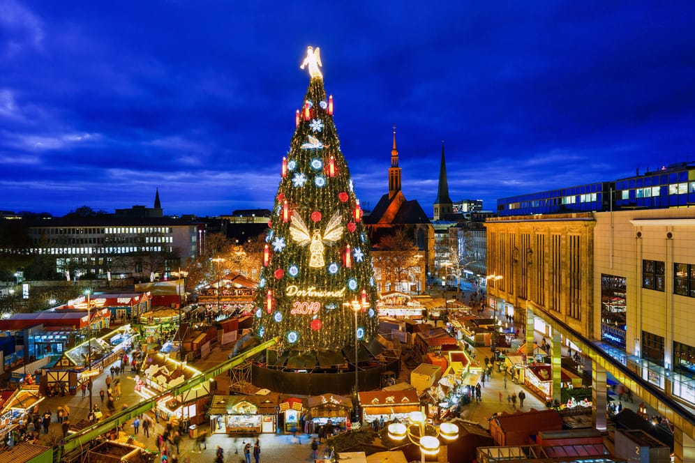 Dortmunder Weihnachtsstadt 2019: Im vergangenen Jahr gab es keinen Weihnachtsmarkt, jetzt soll es in Dortmund sogar schon früher losgehen als üblich.