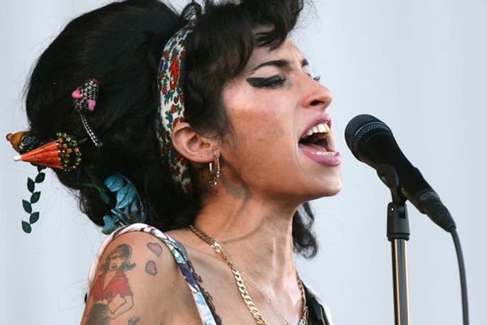Die britische Sängerin Amy Winehouse (1983-2011).