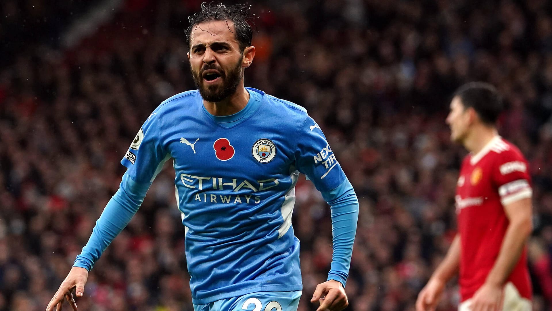 Bernardo Silva: Der Brasilianer erzielte das 2:0 für City im Manchester-Derby. Bernardo Silva: Der Brasilianer erzielte das 2:0 für City im Manchester-Derby.