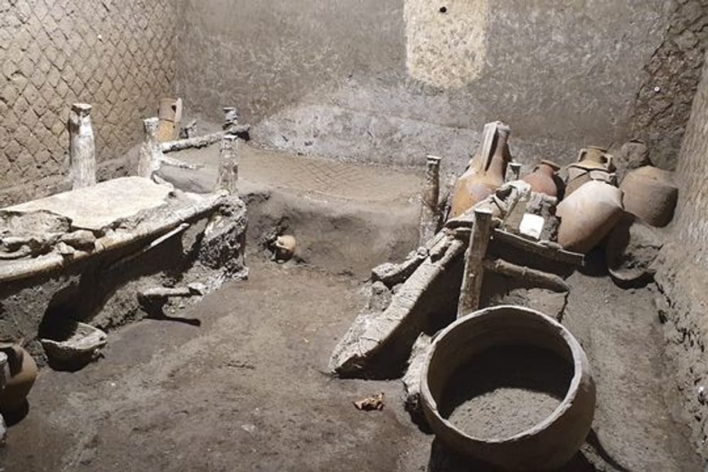 Das Sklavenzimmer in Pompeji: Über das Leben der Sklaven ist bislang nicht viel bekannt.