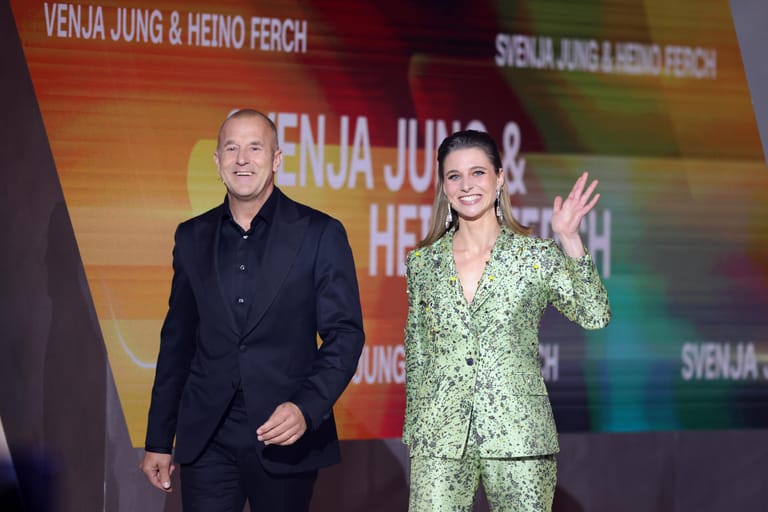 Heino Ferch und Svenja Jung: Die Schauspielstars waren ebenfalls Wettpaten.