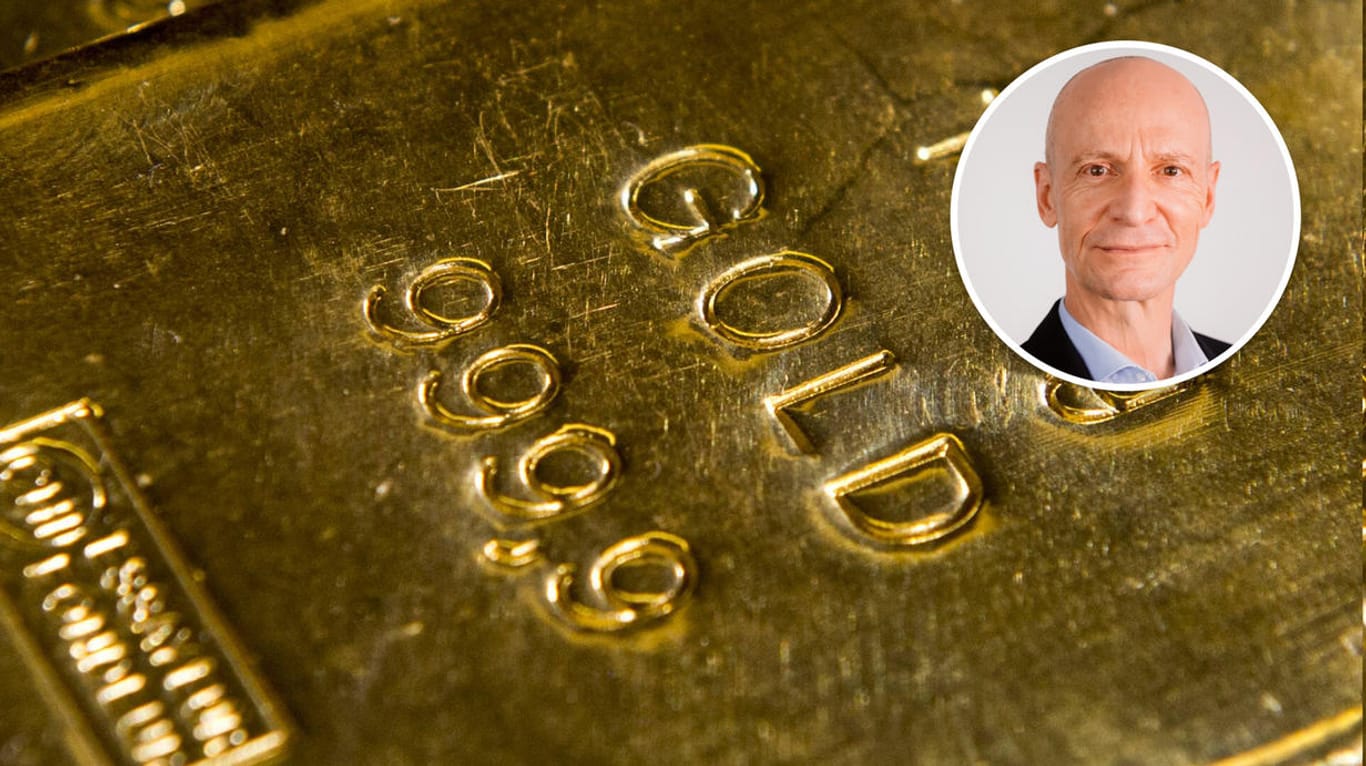 Goldbarren (Symbolbild): Gold gilt als sicheres Investment, doch es bietet dennoch keinen perfekten Schutz bei steigender Inflation, schreibt Kolumnist Gerd Kommer.