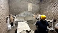 Sklavenzimmer in Pompeij ausgegraben