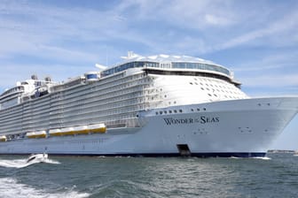 "Wonder of the Seas": Das Kreuzfahrtschiff soll im März seine Jungfernfahrt absolvieren.