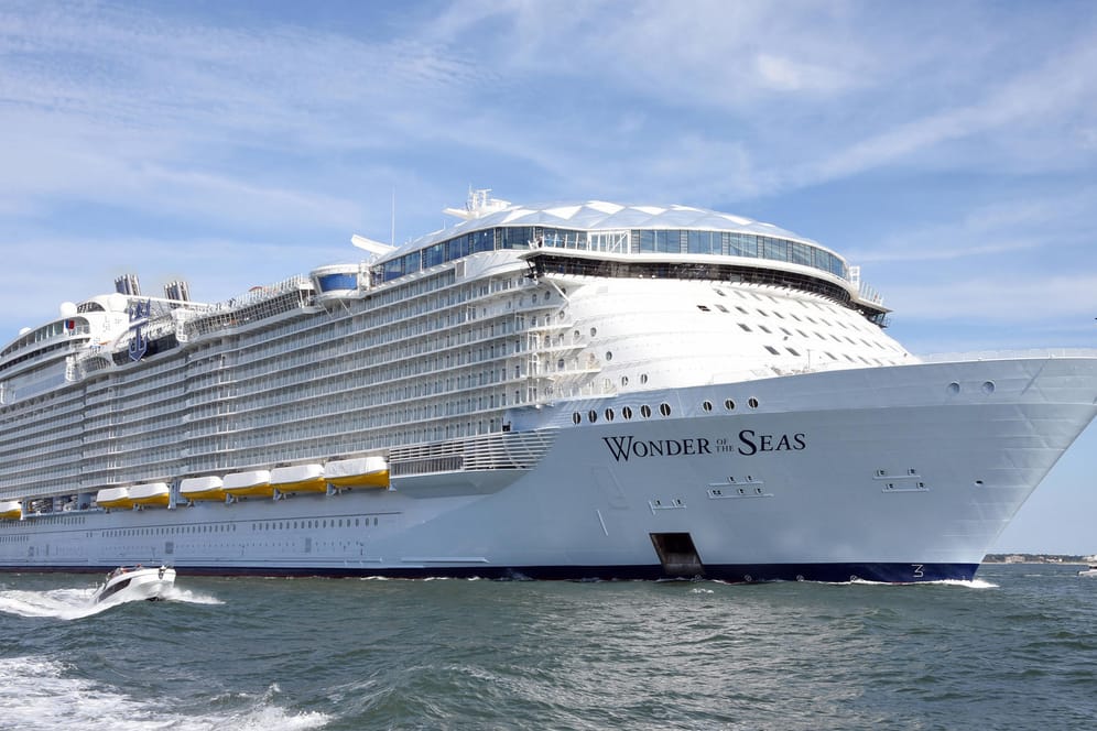 "Wonder of the Seas": Das Kreuzfahrtschiff soll im März seine Jungfernfahrt absolvieren.