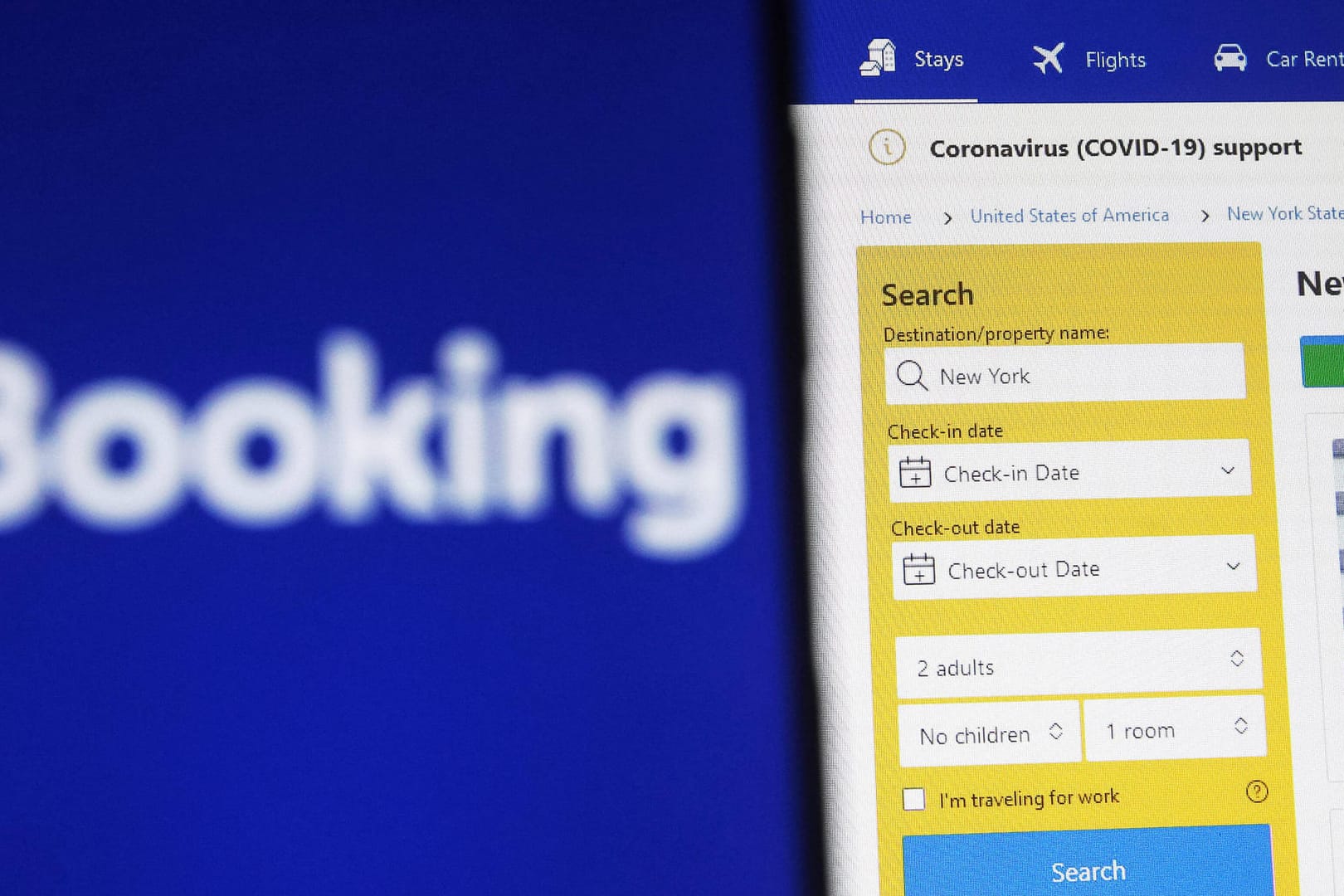 Booking.com: Es soll unter anderem klimafreundliche Reiseoptionen geben.