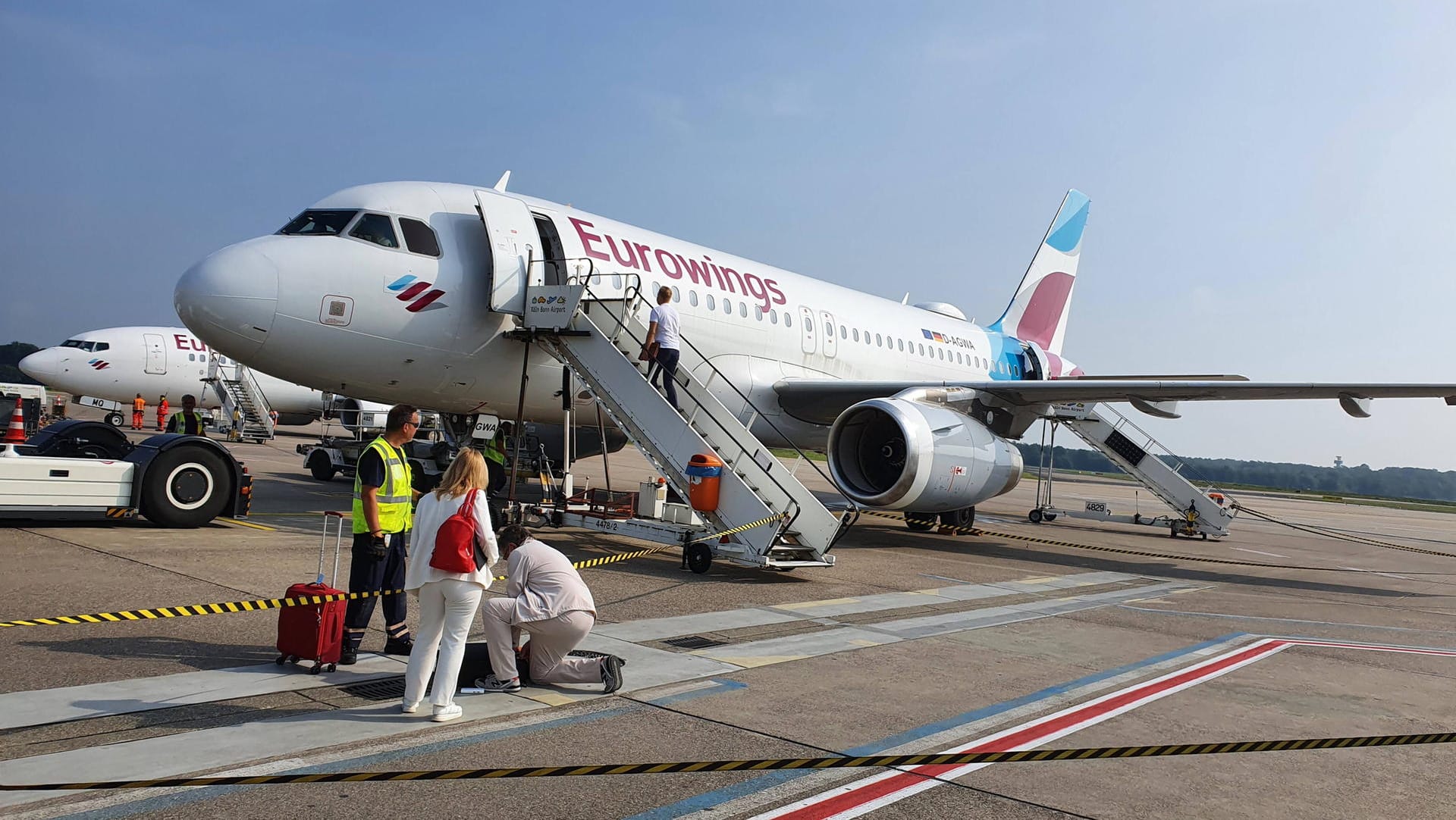 Auf einem Eurowings-Flug von Köln nach Ägypten ist offenbar am Samstag ein Deutscher ums Leben gekommen. (Symbolfoto)