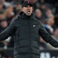 Frustriert: Jürgen Klopp während der Niederlage seines FC Liverpool gegen West Ham.