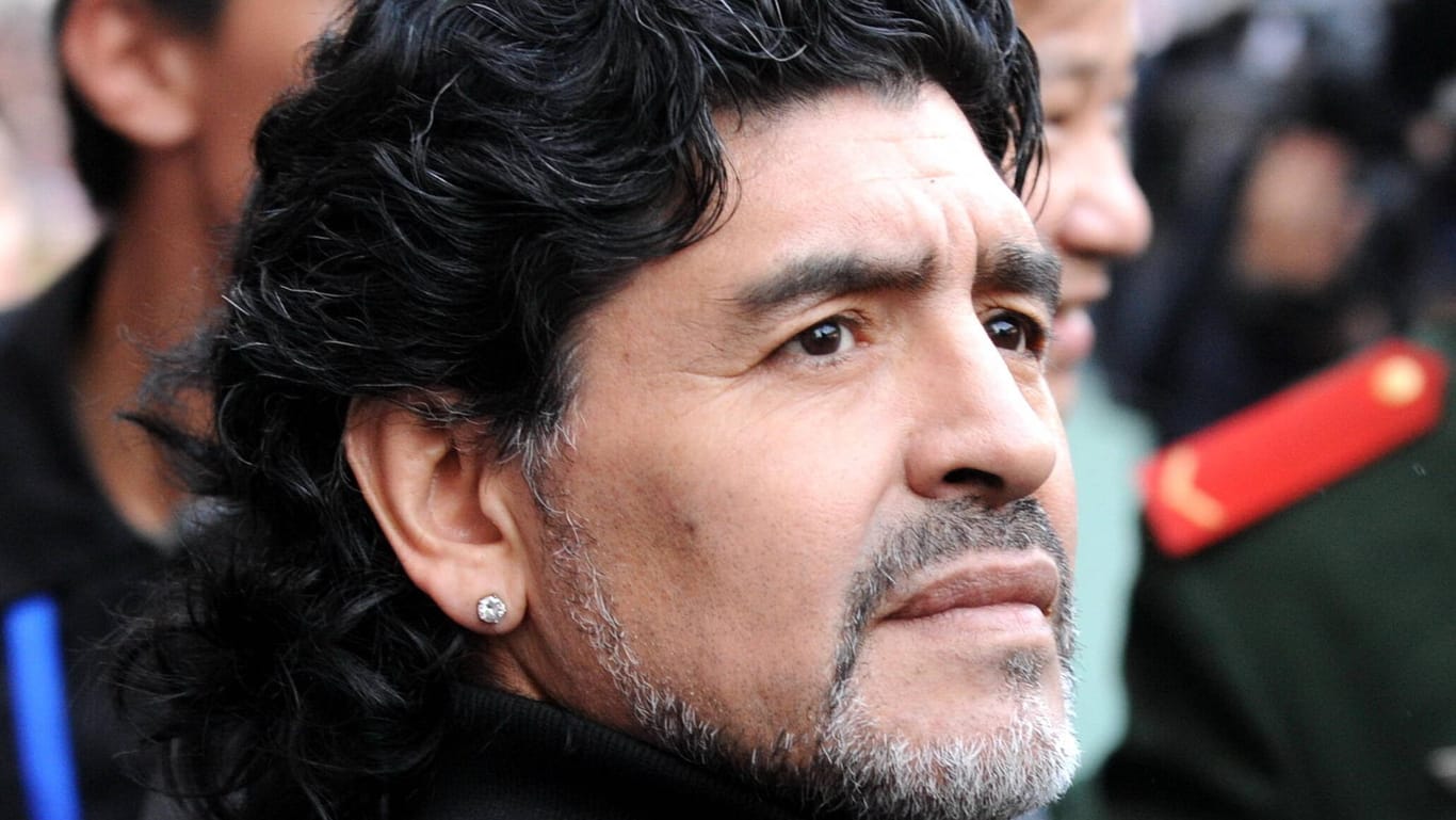 Sein Schicksal bewegt die Massen auch nach dem Tod: Diego Maradona.
