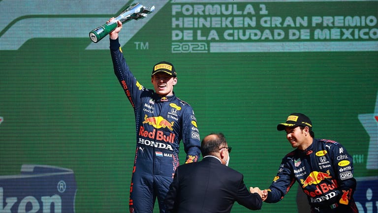 Der Sieger von Mexiko: Max Verstappen.