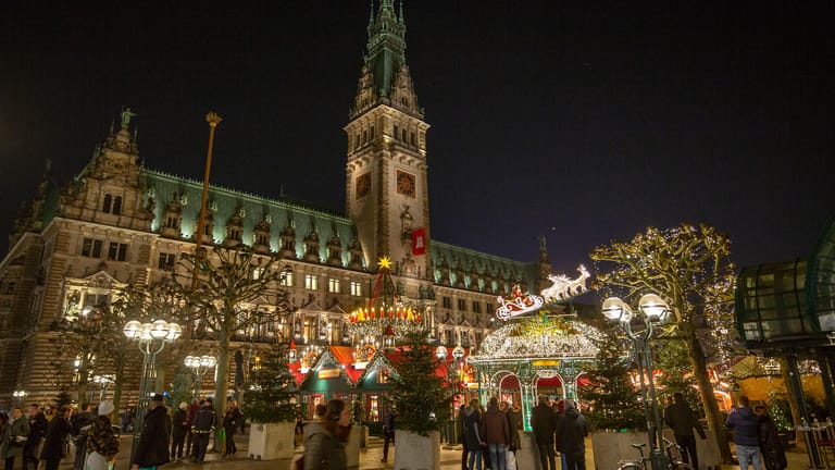 Weihnachtsmarkt in Hamburg (Archivbild): Am 22. November eröffnet der Markt.