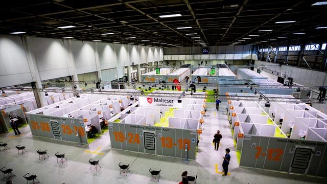 Impfzentrum Messehallen Impfzentrum Messehallen