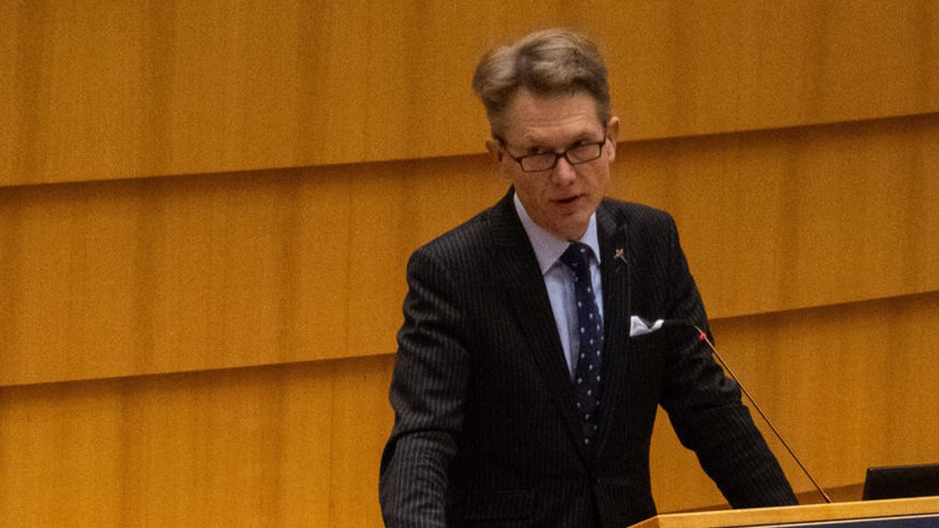 Der AfD-Abgeordnete Gunnar Beck im Europaparlament: Staatsanwaltschaft und Gericht sind der Auffassung, dass er seinen Professorentitel zu Unrecht führte.