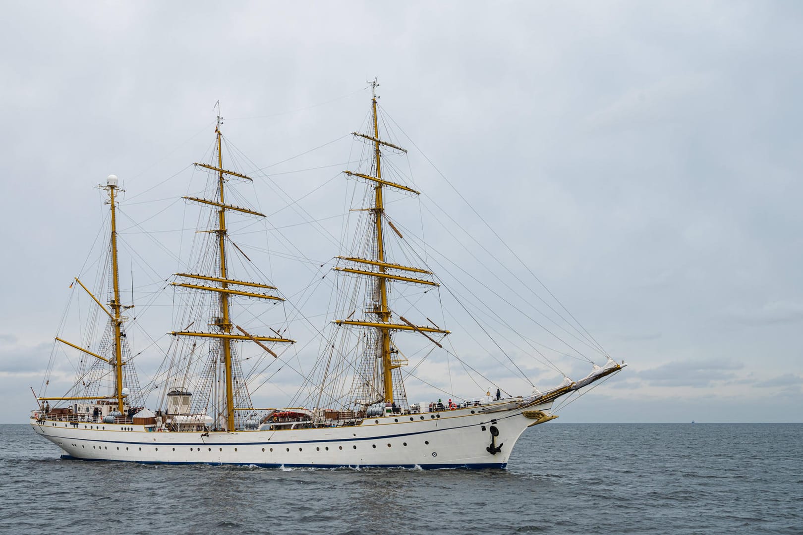 Das Segelschulschiff "Gorch Fock": Die erste Ausbildungsfahrt wird verschoben.