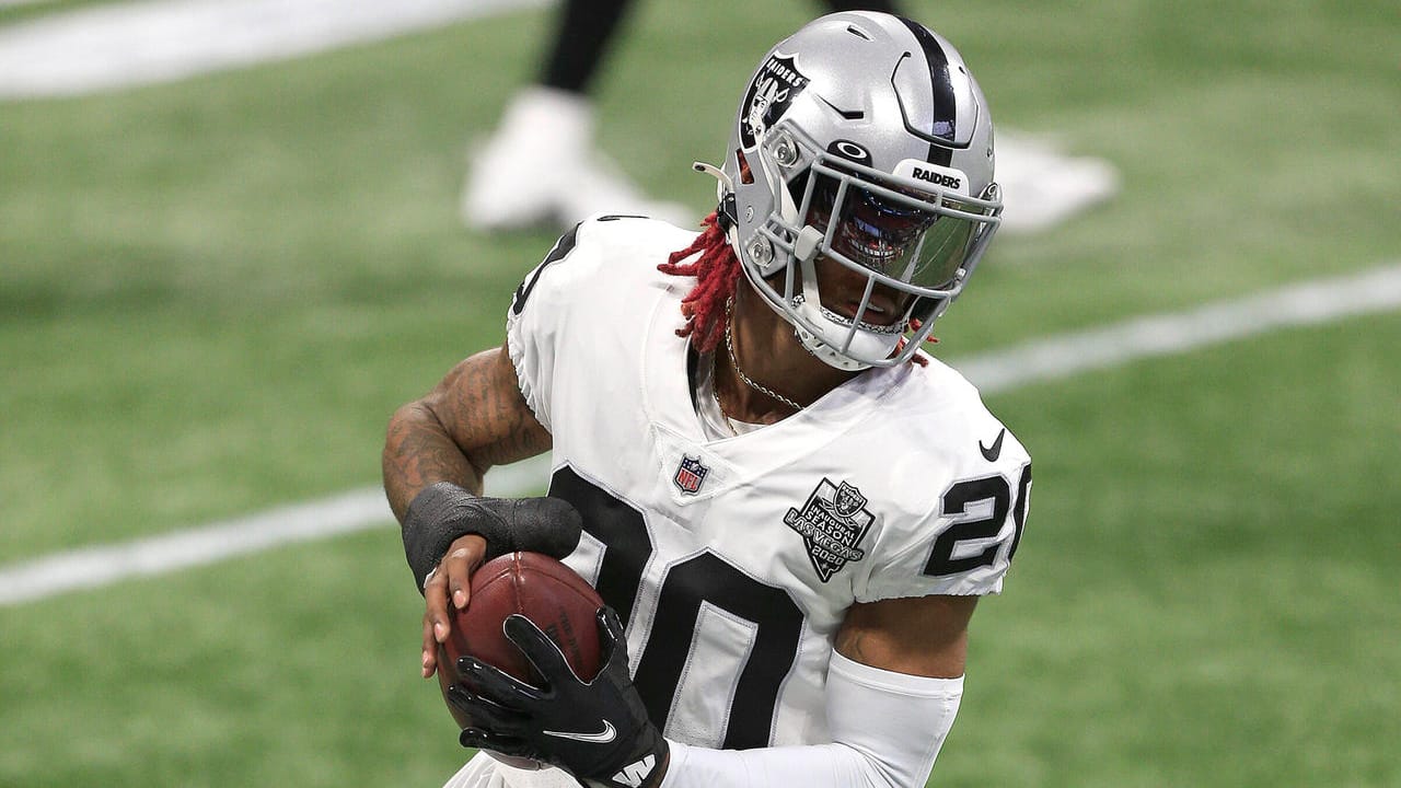Raus aus der NFL: Damon Arnette im Trikot der Las Vegas Raiders. Raus aus der NFL: Damon Arnette im Trikot der Las Vegas Raiders.