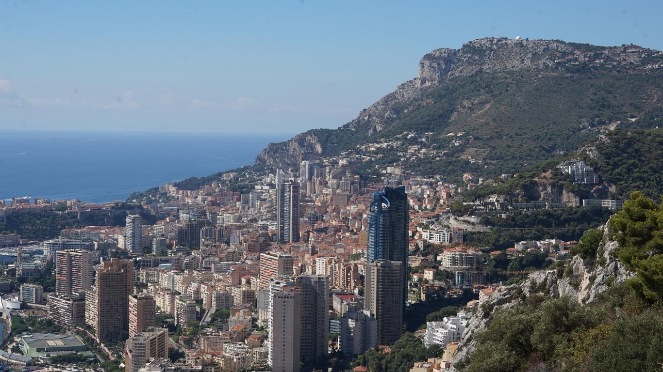 Monaco: Auch im Norden grenzt der Stadtstaat an Frankreich.