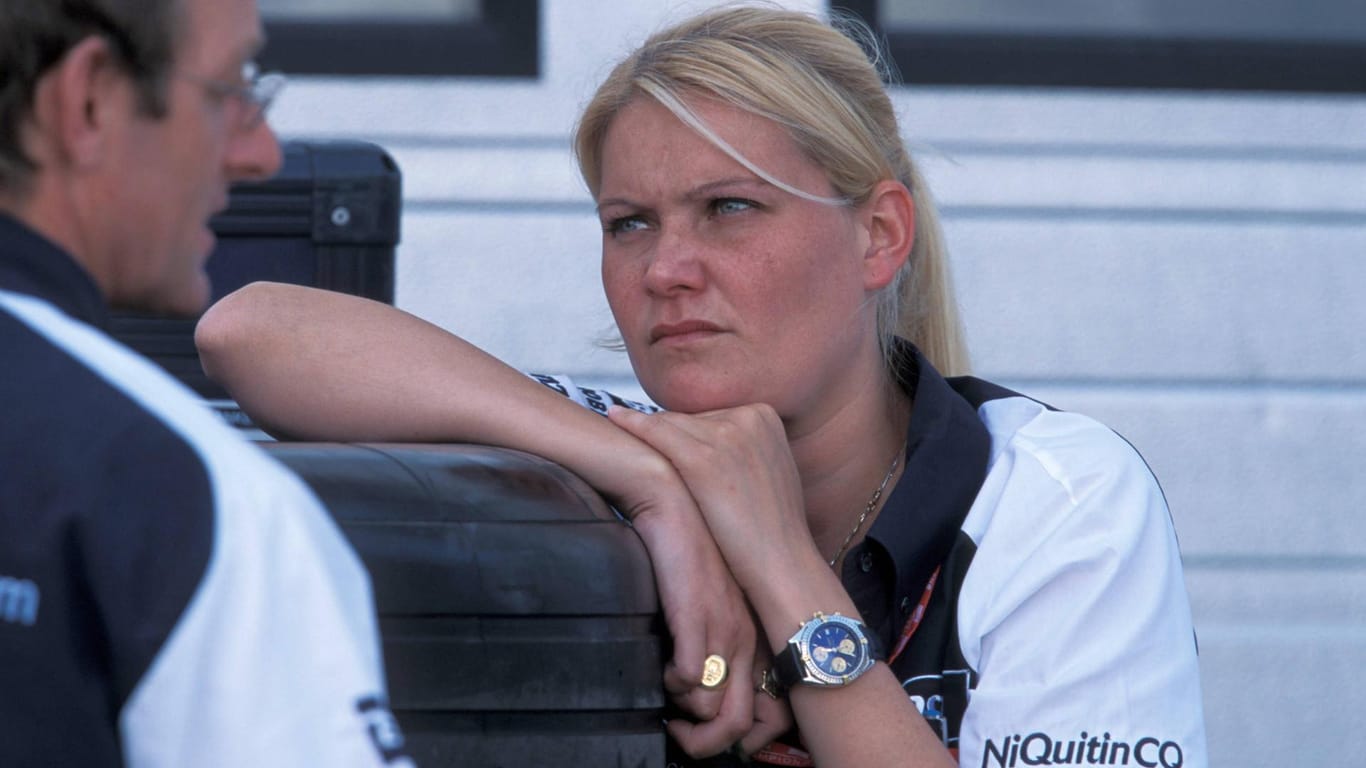 Antonia Terzi: Die Chefaerodynamikerin bei BMW-Williams im Jahr 2003.