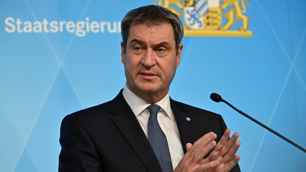 Markus Söder: Der bayerische Ministerpräsident hatte bereits in der vergangenen Woche eine Verschärfung der Coronamaßnahmen für das Bundesland angekündigt.
