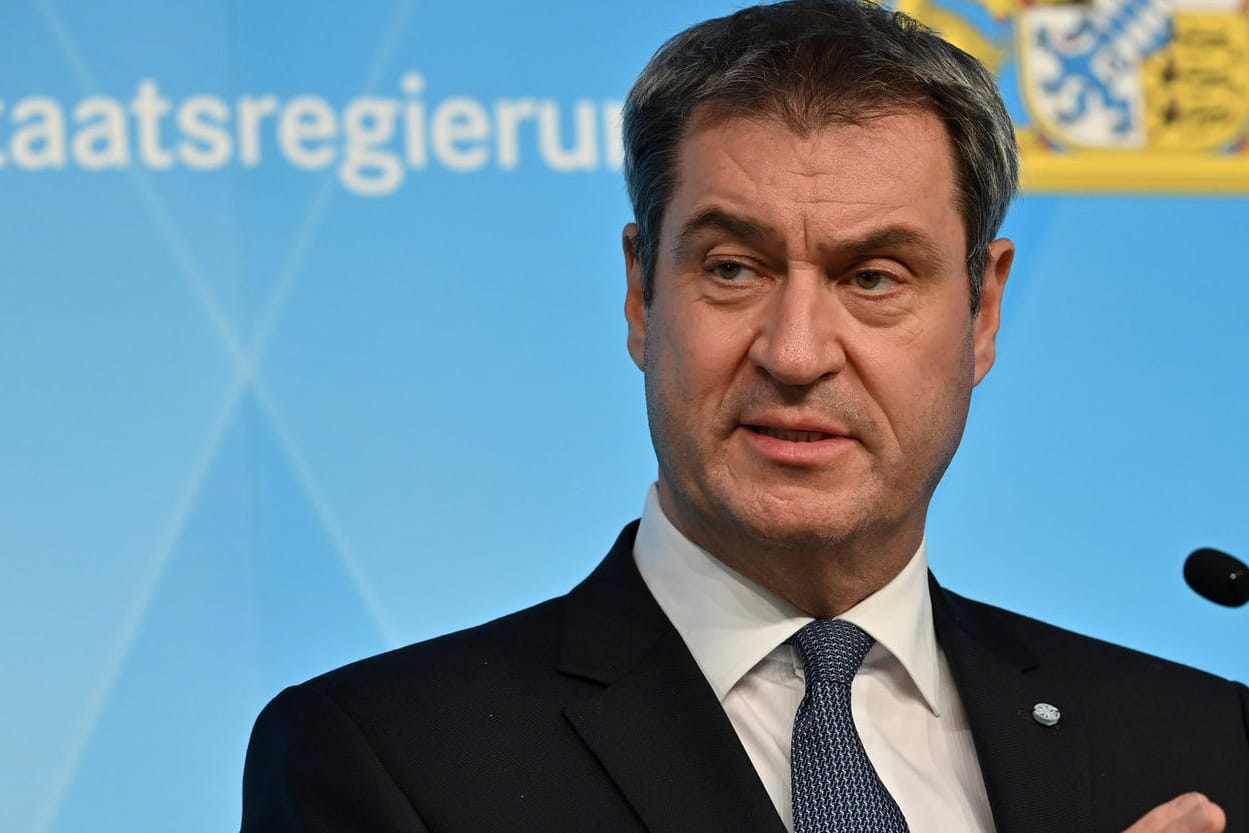 Markus Söder: Der bayerische Ministerpräsident hatte bereits in der vergangenen Woche eine Verschärfung der Coronamaßnahmen für das Bundesland angekündigt.