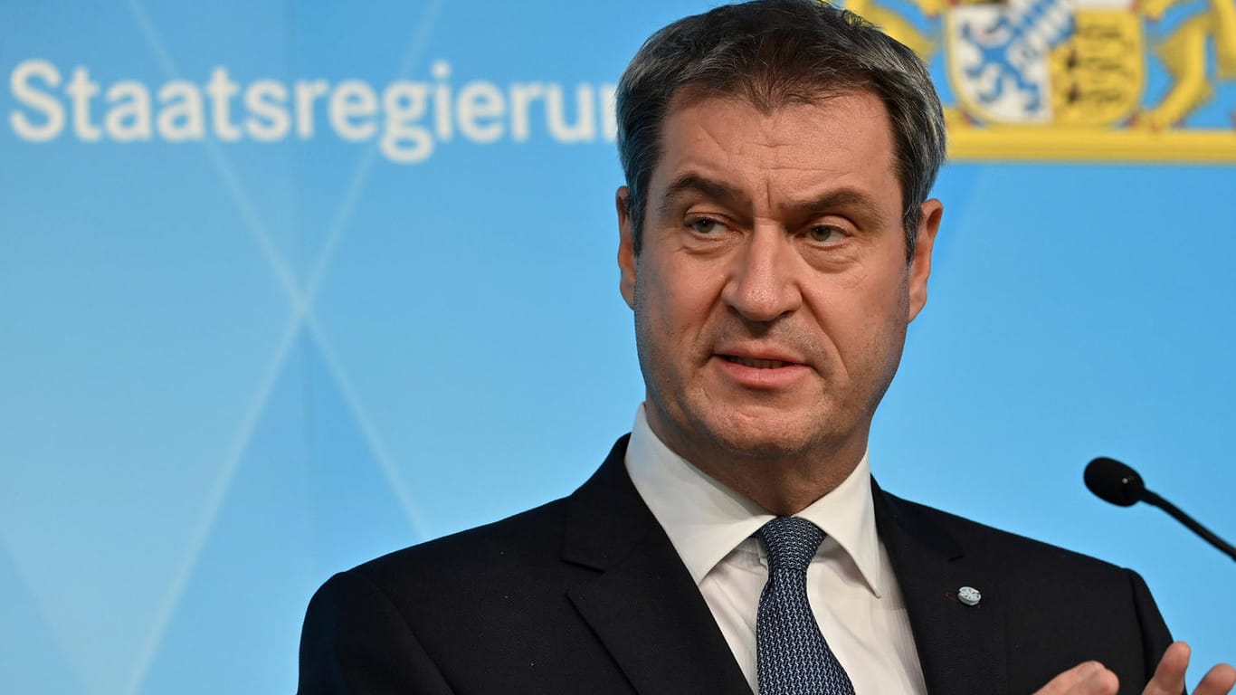Markus Söder: Der bayerische Ministerpräsident hatte bereits in der vergangenen Woche eine Verschärfung der Coronamaßnahmen für das Bundesland angekündigt.