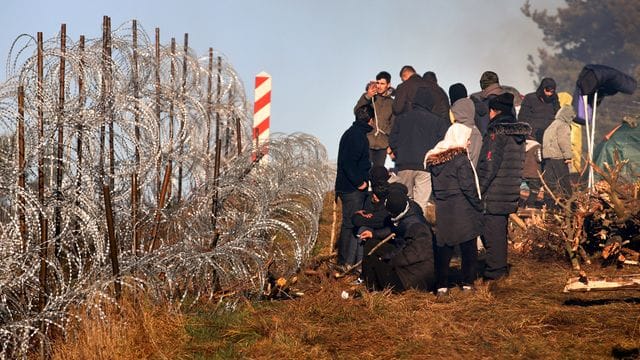 Migranten aus Belarus