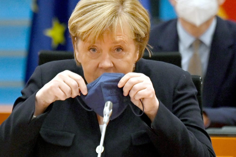 Angela Merkel: Die Mehrheit der deutschen sind mittlerweile unzufrieden mit der Corona-Politik ihrer Regierung.