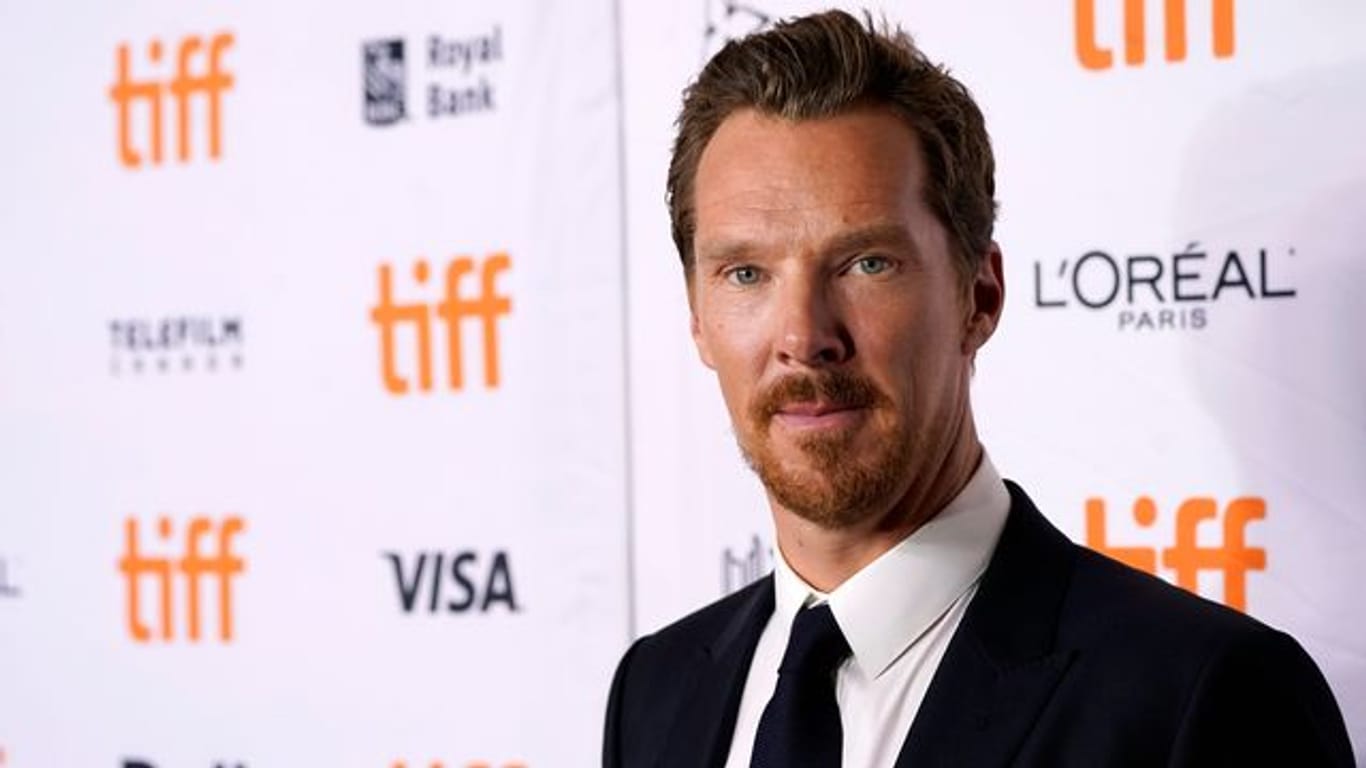 Benedict Cumberbatch posiert bei der Premiere eines Films auf dem Toronto International Film Festival 2021.