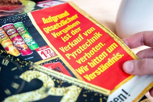 Verkaufsverbot für Pyrotechnik