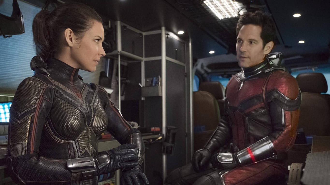 "Ant-Man and the Wasp": In dem Marvel-Film von 2018 spielten Evangeline Lilly und Paul Rudd die Hauptrollen.
