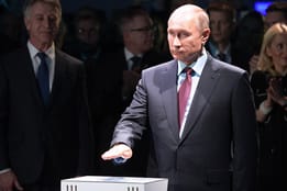 Mit einer kleinen Verspätung zeigt Russland seine Macht