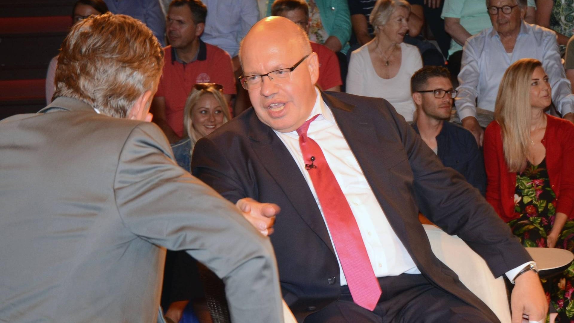 Peter Altmaier diskutiert mit Markus Lanz über die Corona-Politik.