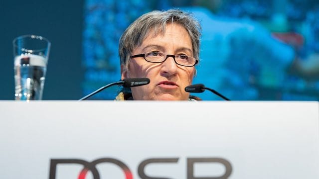 Muss mit einer Strafanzeige und Zivilklage druch den DOSB rechnen: Karin Fehres. Muss mit einer Strafanzeige und Zivilklage druch den DOSB rechnen: Karin Fehres.