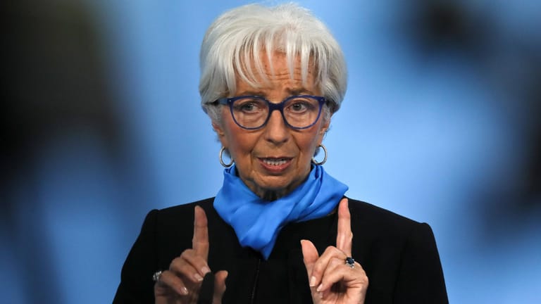Christine Lagarde: Die Präsidentin der Europäischen Zentralbank sieht die steigende Inflation bisher nicht als großes Problem.