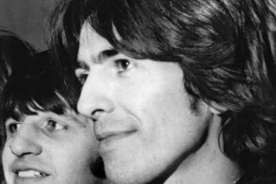 Ringo Starr und George Harrison im Duett.